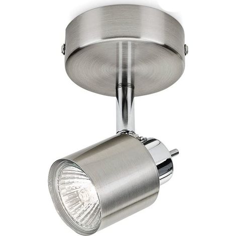 Spot LED GU10 1 élément, modèle Meranti, puissance 7 W, 3000 K, idéal pour éclairage intérieur, économie d'énergie et longue durée. (1/2)
