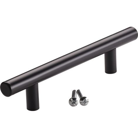 SOTECH Stangengriff/ Relinggriff G17 - Edelstahl schwarz, BA 96 mm, 20 Stück
