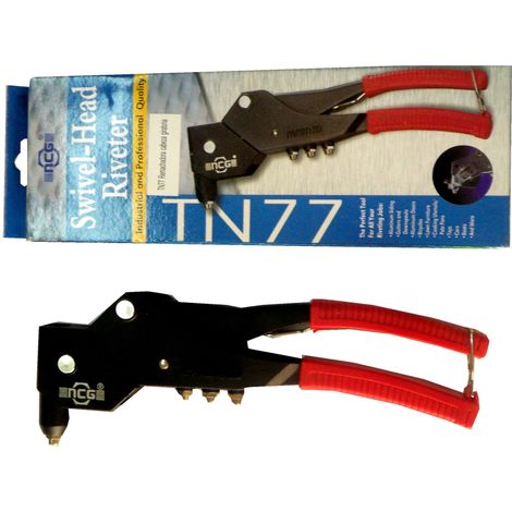 Remachadora SIFER TN77 de una mano con cabeza giratoria