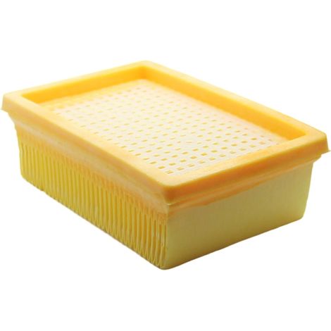 Filtro HEPA giallo 162mm bidone aspirapolvere Karcher MV4 MV5 MV6 WD4 WD5 WD6 (1/4)