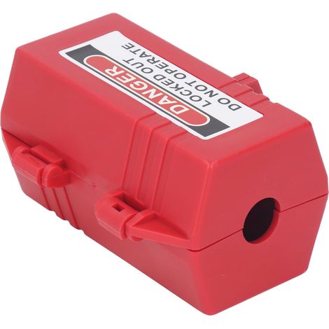 38-mm-Elektro-Sperr- und Kennzeichnungskasten mit Sicherheitsschloss, Steckerverriegelung für die Gerätewartung, industrielles Verriegelungsset (1/5)