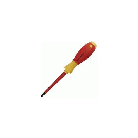 Tournevis isolé haute tension FR9297 Phillips 5 x 80 mm, Tournevis isolé pour la maintenance électrique