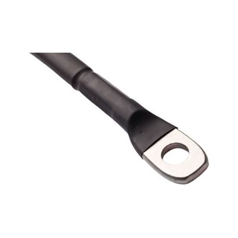 Gaine thermorétractable RS PRO, Dia. 25mm Noir rétreint 3:1, 1.22m ( Prix pour 1 )