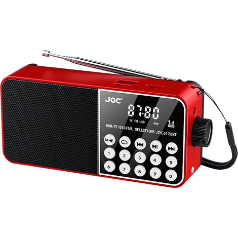 Radio Portable AM FM,Radio Numérique AM FM Météo Compacte - Lampe Torche Compacte, Gadget de Camping avec Prise Casque, Équipement de Survie pour Intempéries, Voyage et Pêche (1/5)