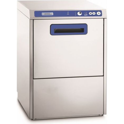 Lave-verres professionnel - Double paroi - Pompe vidange et adoucisseur - 3300W - Casselin (1/3)