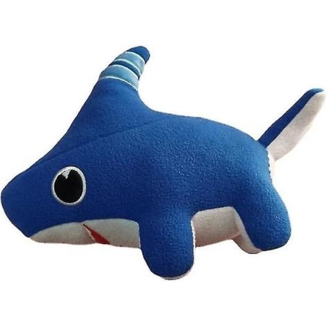 Jouet pour chien requin en peluche douce 28cm, poupée cartoon mignonne pour enfants, cadeau Noël anniversaire (1/3)