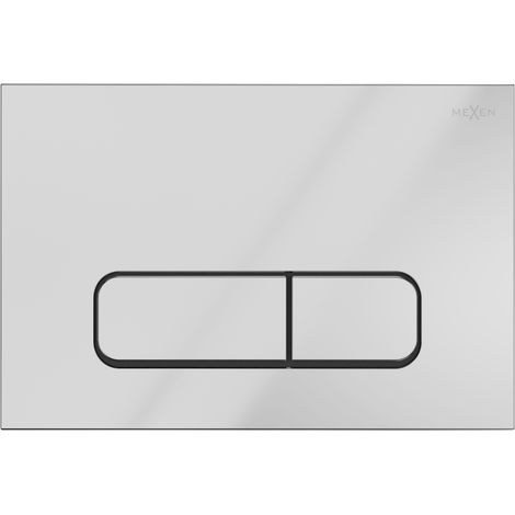 Mexen Fenix Air 02 bouton de chasse pneumatique, chrome brillant - 6A0201 (1/4)