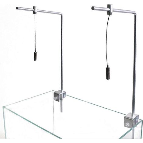 Support de fixation réglable pour aquarium, support universel pour lampe d'aquarium, kit de suspension pour lampe, accessoires pour aquarium (1/4)