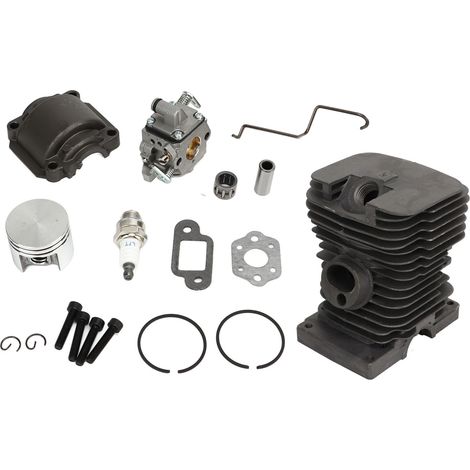 Kit piston cylindre 38 mm bougie d'allumage carburateur remplacement pour Stihl 017 018 MS170 MS180 (1/5)