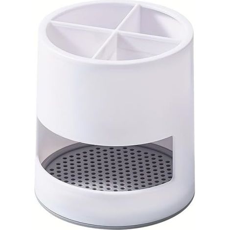 Supports de Brosse à Dents,Support de Brosse à Dents avec Drainage Amovible pour Salle de Bain,Cuisine,comptoir de Rangement (1/5)
