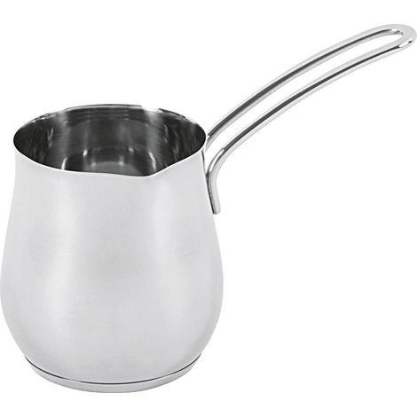 Cilio Professional Milchaufschäumkännchen, 0,35 l, Durchmesser 7,5 x 9 cm (1/2)
