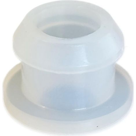 Lot de 5 bouchons en caoutchouc pour trous de serrure - Empêche la clé de tomber - Caoutchouc pour un ajustement optimal - Transparent (1/5)