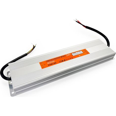 Fuente De Alimentación Estanca Compacta - 400W 24V - 16.5A -