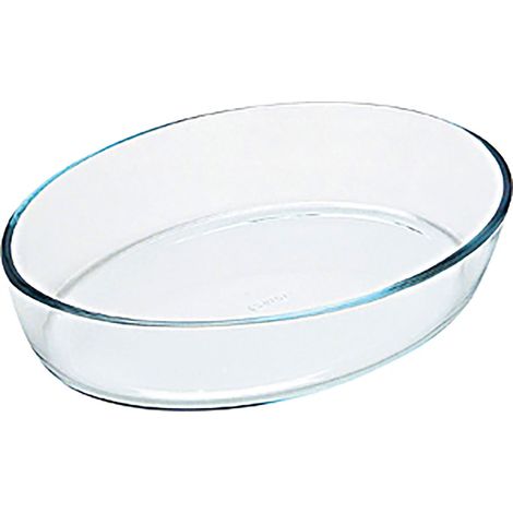Pyrex Fuente para horno ovalada transparente 35 cm 3 litros