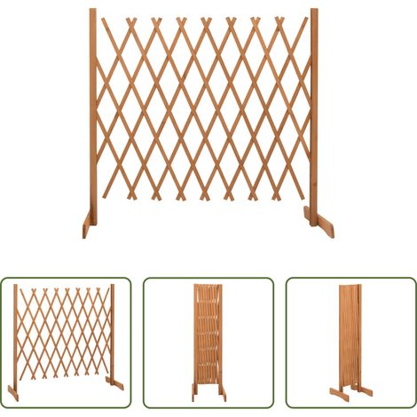 Clôture extensible - Clôture en treillis de jardin Orange 180x100 cm Bois de sapin (1/5)