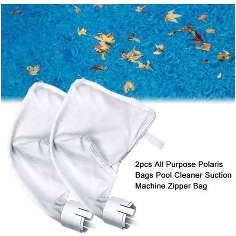 Sacs filtrants de remplacement pour piscine, sacs pour aspirateur de piscine 360 380, paquet de 2 (1/4)