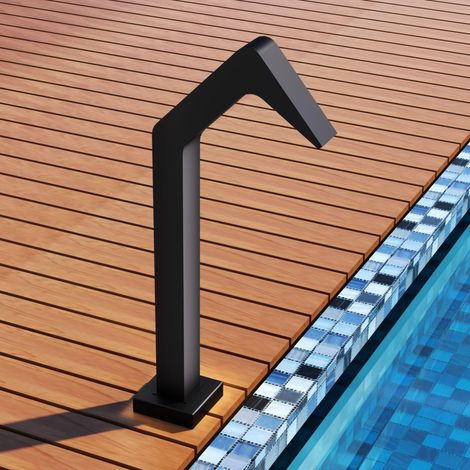 IMEX - cascada piscina de acero s.316 negro