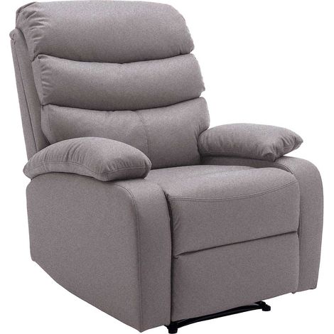 Sillon Reclinable Manual Miami 1 Plaza Marron (1/4)