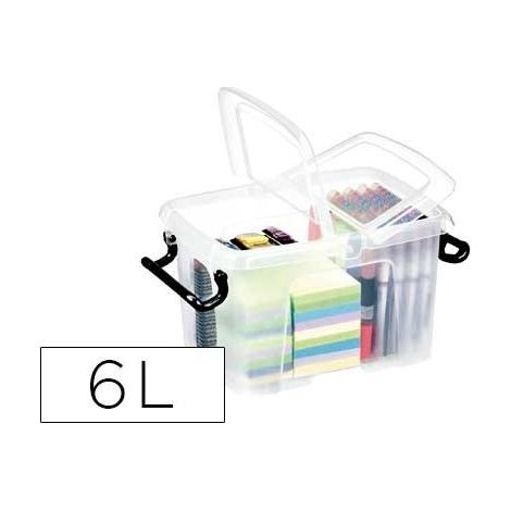 cep Contenitore trasparente 6 litri con coperchio