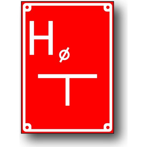 TODW-1 SIGN H piastra di orientamento per IDRANTE