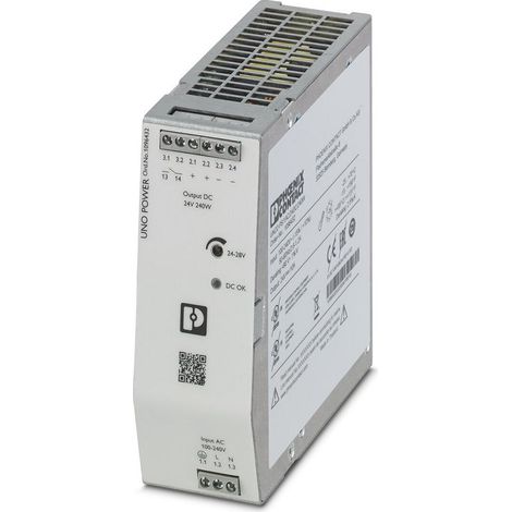 Alimentation, série UNO POWER, 24V c.c.out 10A, 100  240V c.a.in ( Prix pour 1 )