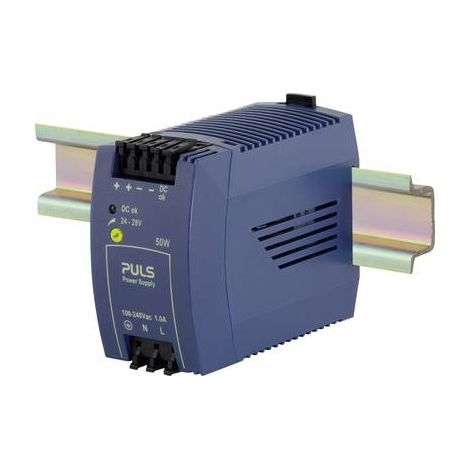 PULS ML50.101 Alimentation rail DIN 24 V 2.1 A 50 W Nbr. de sorties:1 x Contenu 1 pc(s) Q607042 (1/2)