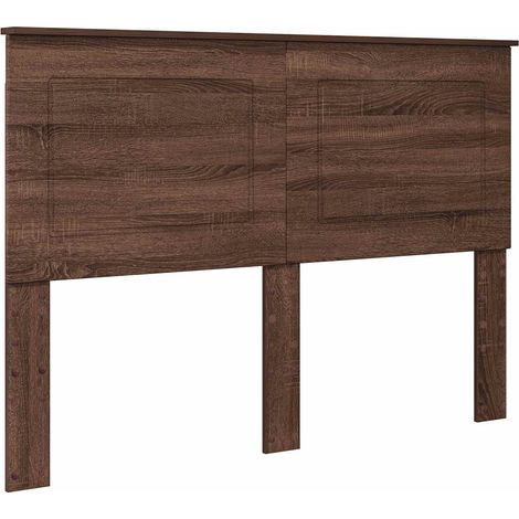 Maison Exclusive - Cabecero Roble marrón 100 cm Madera de ingenie (1/5)