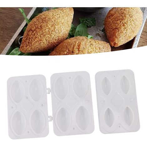 Machine à boulettes de viande Koba, robot culinaire pour farce à viande, moule à galettes de viande à faire soi-même (quatre compartiments) (1/5)