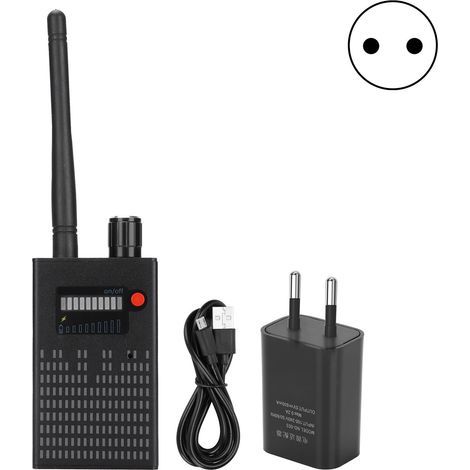 Détecteur Anti-Espion G318 Haute Sensibilité pour Caméras Sans Fil, GPS et Signaux RF, 100-240V (Prise UE) (1/5)