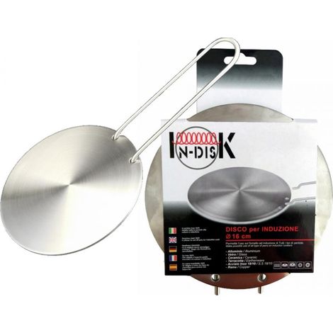 DISCO INDUZIONE ADATTATORE PENTOLE DIFFUSORE CALORE D. 160 MM universale