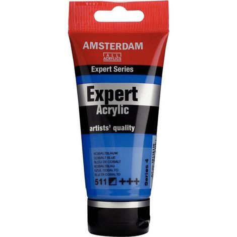 Peinture acrylique - ROYAL TALENS - AMSTERDAM EXPERT - 75ml - Bleu de Cobalt - Mat (1/2)