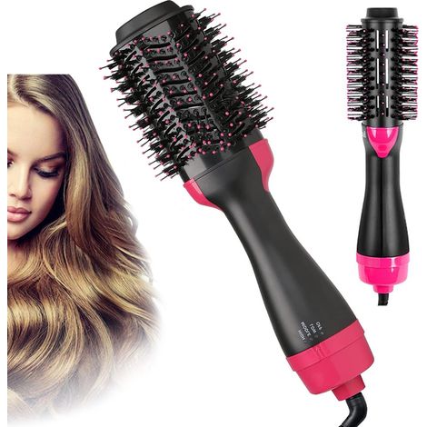 Spazzola ad aria calda / Piastra per capelli - 1000W (1/3)