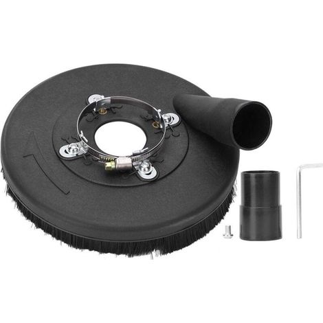 Dust Cover for Angle Grinder, Protective Cover for 7 Inch Dry Grinding Dust Collector for 180/230mm Angle Grinder Concrete Grinder B-180G (1/5)