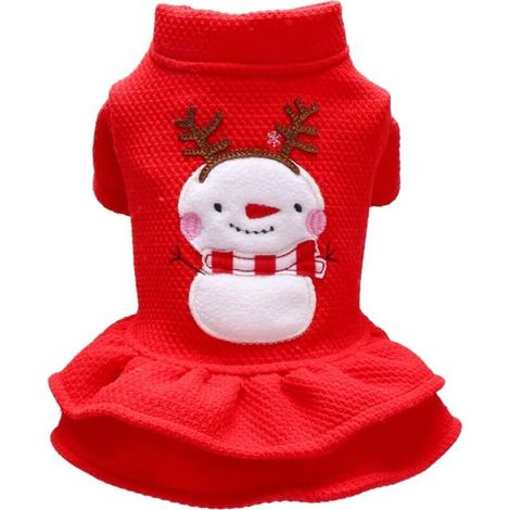 Robe de Noël pour chien M-Fei Yu