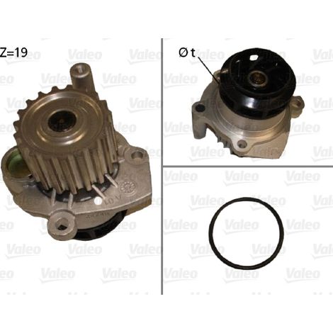 Pompe à eau, refroidissement du moteur Valeo 506700 AUDI 045121011F 045121011FV