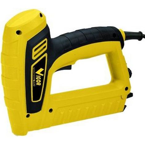 Vigor V-FE-20 Fissatrice Elettrica 220V 20 colpi-minuto punti 8-16 mm chiodi M15 colore Nero
