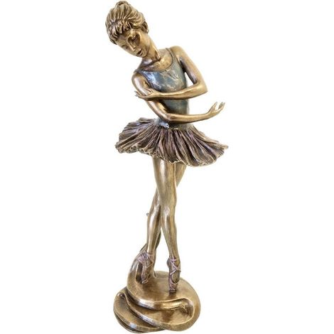 Statuette Danseuse aspect bronze 26 cm (1/2)