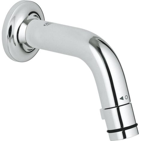 Grohe Universal - Rubinetto a muro universale, per l'acqua fredda, cromato 20205000 (1/2)