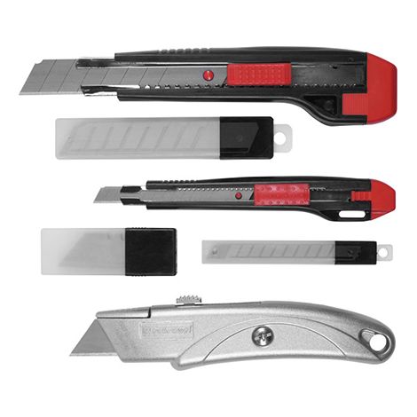 Cutter + lame di ricambio 33 pezzi