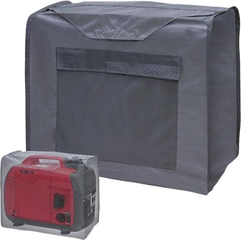Housse Pour Groupe Electrogene - Polyester Oxford 210D Revetement PU Double Face Impermeable Resistance UV - Extérieur Chantier Plein Air - 1 Piece (1/4)