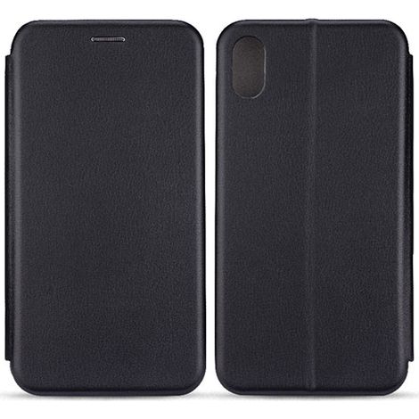 Funda tipo libro Beline para iPhone XR, color negro.