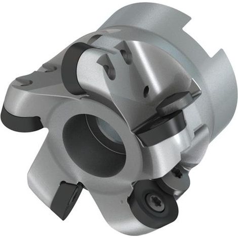 Kopier-Planfräser ISO 66A05R-SCMORD16-CF D.27mm m. Wendeplatte Schneid-D.66mm (1/3)