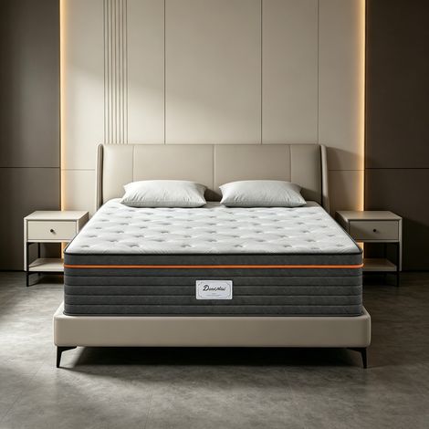 Matelas 90x190 cm, épaisseur nette 25 cm, confort, premium, hypoallergénique, ergonomique, soutien optimal (1/5)