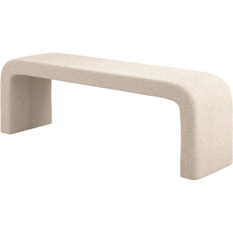 Ren Bench - Boucle - L41 x W151.5 x H50 cm - Buff
