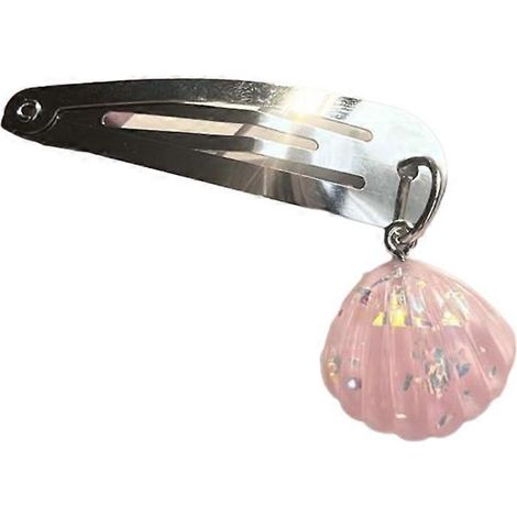 Élégantes pinces à cheveux argentées pour filles, clips métalliques à pression, barrettes tendance et cool. (1/4)