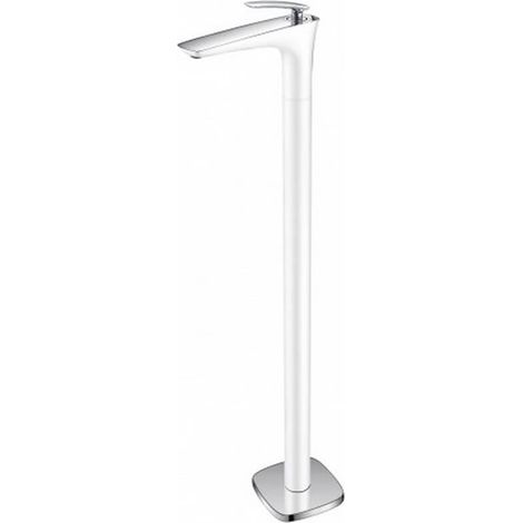 Robinet Mitigeur Lavabo Totem sur pied, Blanc, Concep't (1/5)