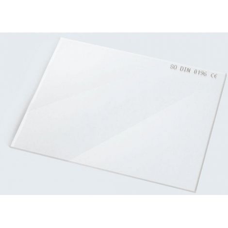Verre incolore de soudure 110x90 mm