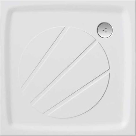 Plato de ducha Perseus Pro-80 blanco (1/4)