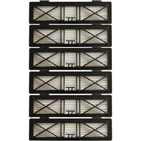 Lot de 6 filtres HEPA pour Neato Botvac D7 D3 D4 D5 D6 D70 D75 D80 D85 pour filtres Neato Botvac 75e 80 85 pièces,