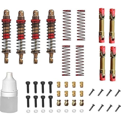 Öldämpfer aus Metall für Mogrich FMS 1/24 FCX24 1/18 RC-Offroad-Autos: Tuningteile und Zubehör (1/5)